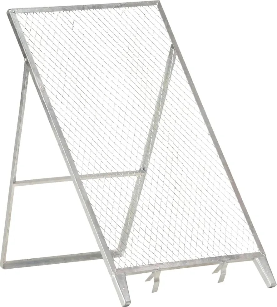 vidaXL Sită de grădină, oțel zincat