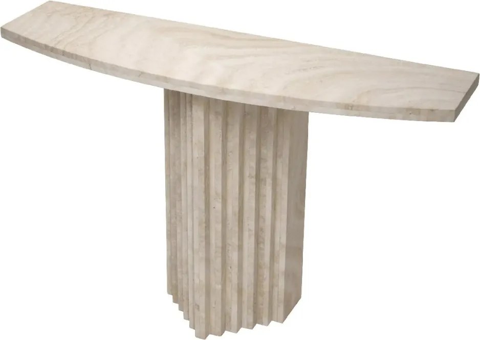 Consola LUX din travertin stil Art Deco Atzaro
