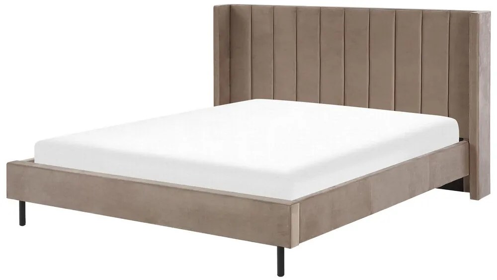 Pat matrimonial 180 cm Vue (gri bej) (cu somieră). 1076449