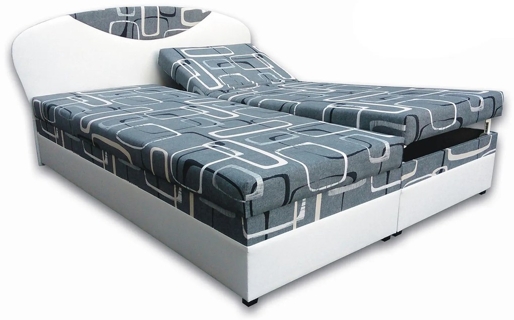 Pat matrimonial 180 cm Island 1 (cu saltele). 793008