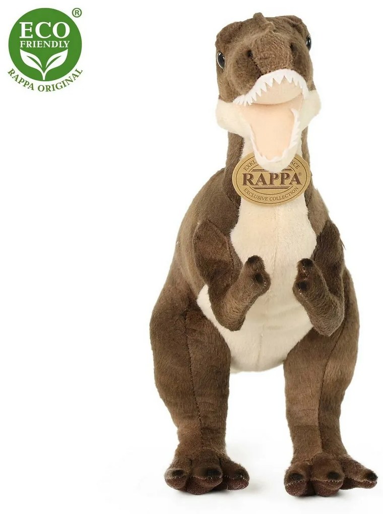 Jucărie pluș Rappa tyranosaurus, 43 cm ECO-FRIENDLY