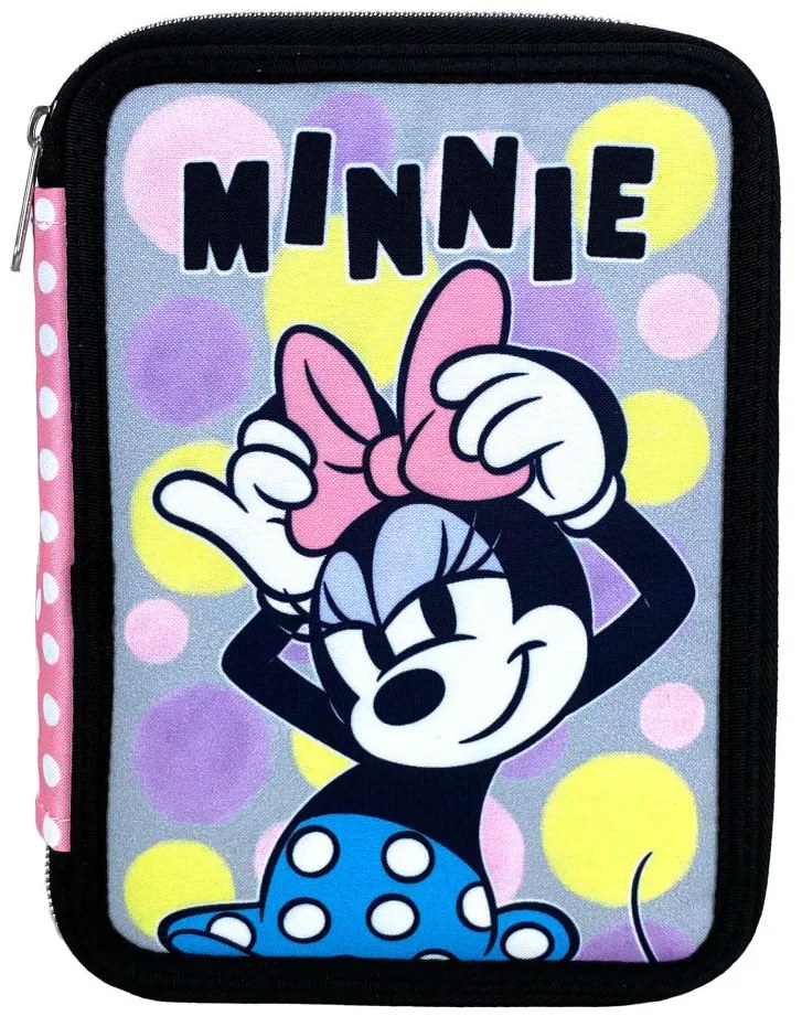 Disney Minnie Pretty in Pink penar dublu etajat complet