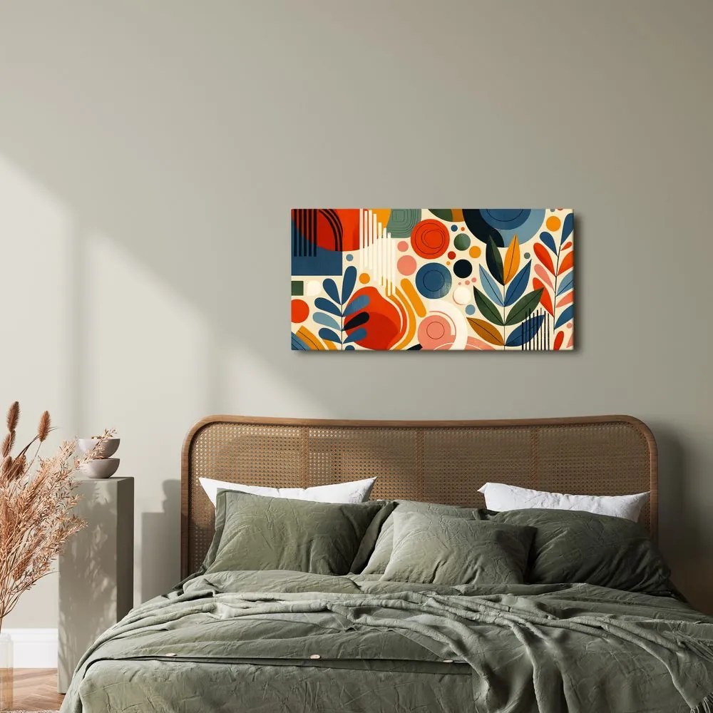 Tablou abstracție cu motiv natural