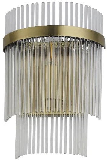 Aplică Endon 99168 MARIETTA 1xE14/6W/230V alamă/transparent
