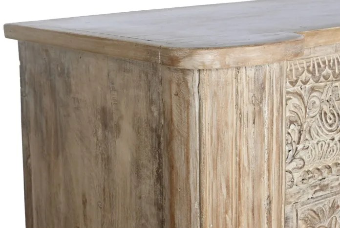 Consola sculptata, natur, din lemn masiv, Imperial