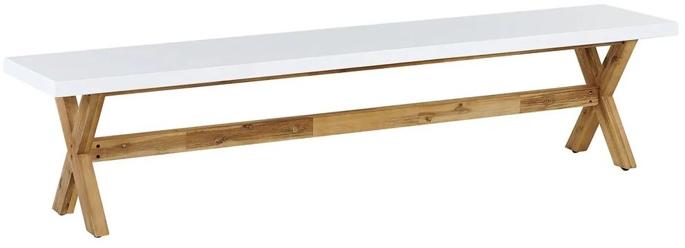 Bancă de grădină Olbza (alb). 1081778