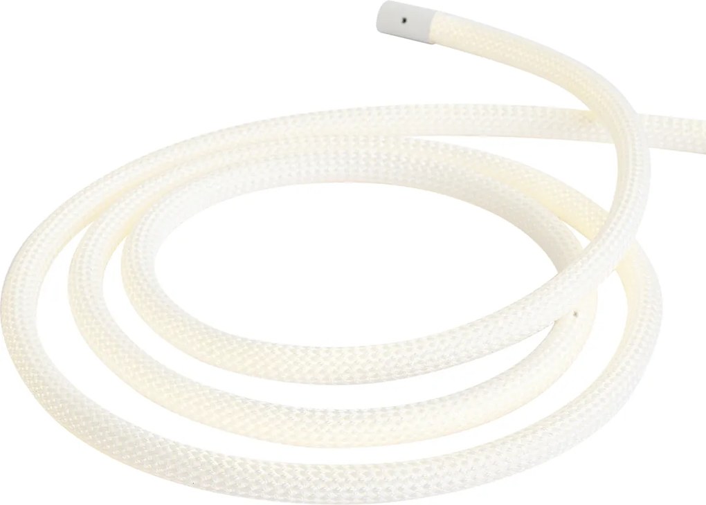 Ghirlandă luminoasă albă cu ștecher 3m incl. LED Dimmable in Kelvin IP44 - Ropy