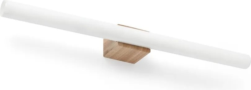 Aplica LED pentru baie IP44 CALMA 7W lemn/opal