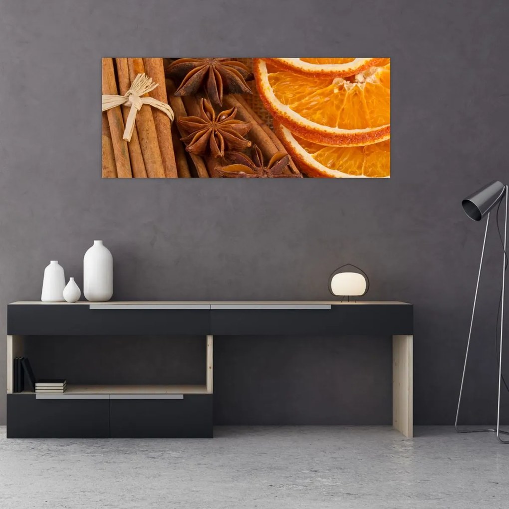 Tablou - Condimente parfumate (120x50 cm)