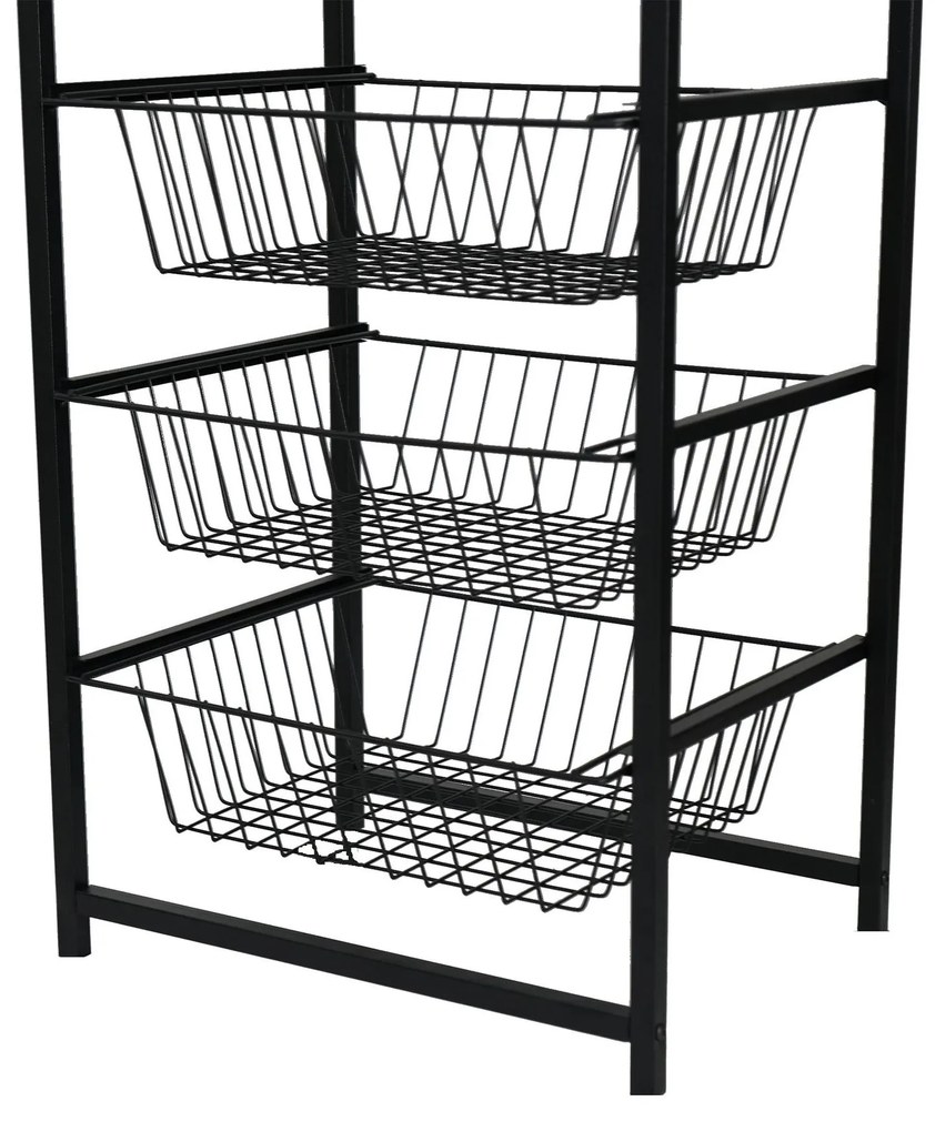 Măsuță servire Tosina 1 (Negru). 1094525