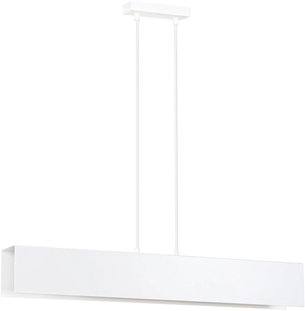 Emibig Gentor lampă suspendată 3x60 W alb 673/3