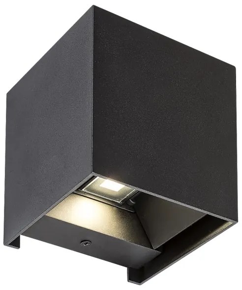 Aplică de exterior SOLIN 1xG9/42W/230V IP54 neagră Rabalux 7396