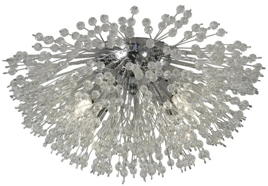 Lustra aplicata design deosebit din margele din sticla Sunburst 4Lt