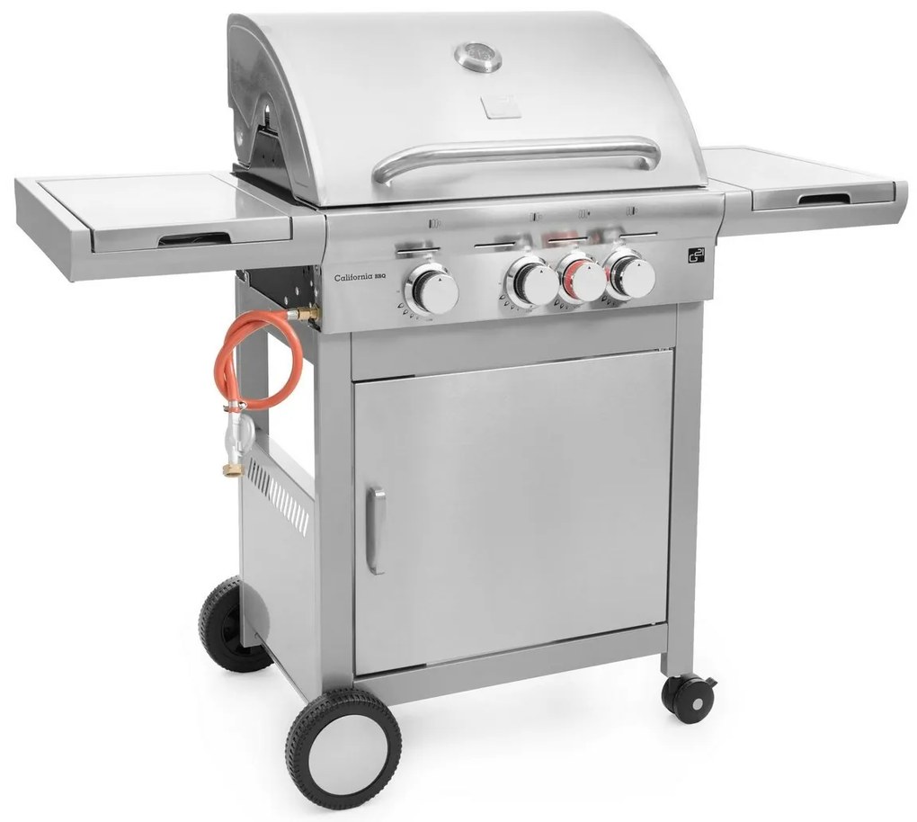 Grătar cu gaz G21 California BBQ Premium line 4arzătoare + reductor gratuit
