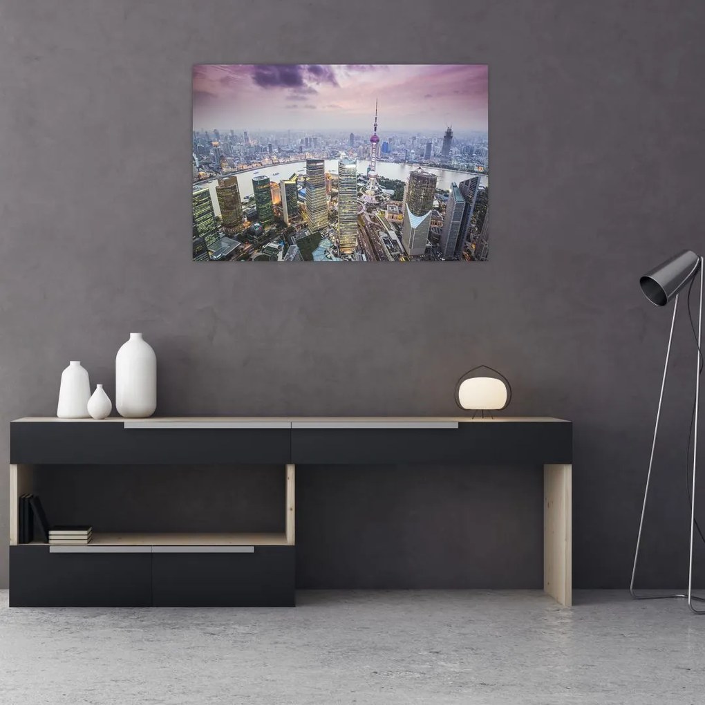 Tablou - Shanghai, China (90x60 cm)