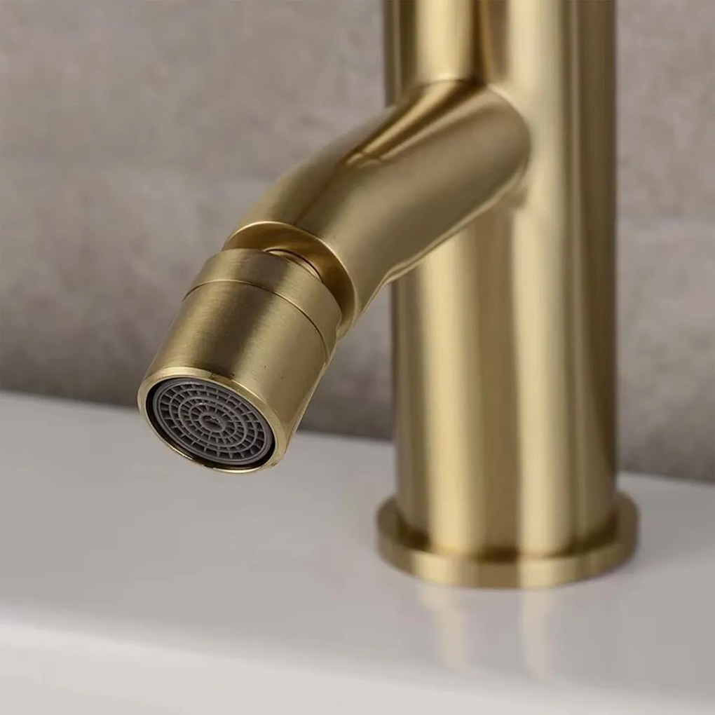 Baterie pentru bideu Rea Lungo Gold Brush