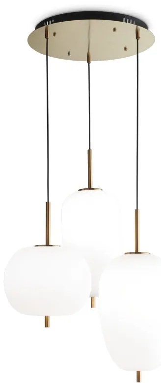 Lustra cu 3 pendule LED design modern UMILE SP3 224541 IDL