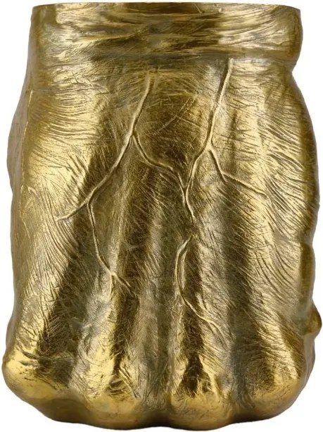 Masuta figura a unui pumn FIST 50cm auriu