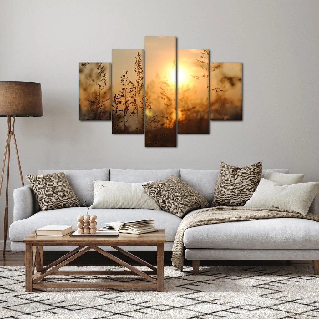 Tablou cu răsărit de soare (150x105 cm)
