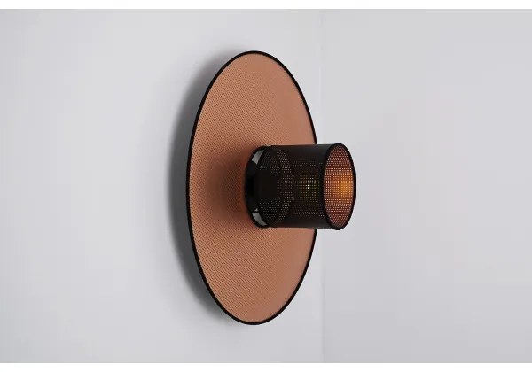 Aplică TOKYO Duolla SHINY 1xE27/15W/230V d. 50 cm cupru/negru