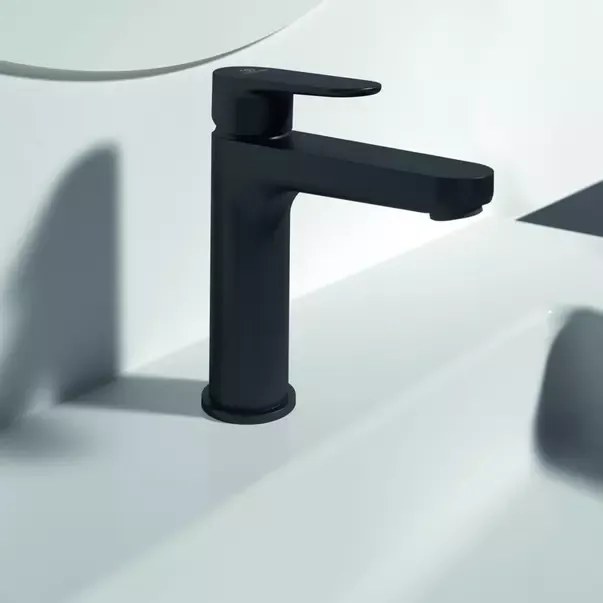 Baterie lavoar Ideal Standard Cerafine O negru mat fara ventil H120