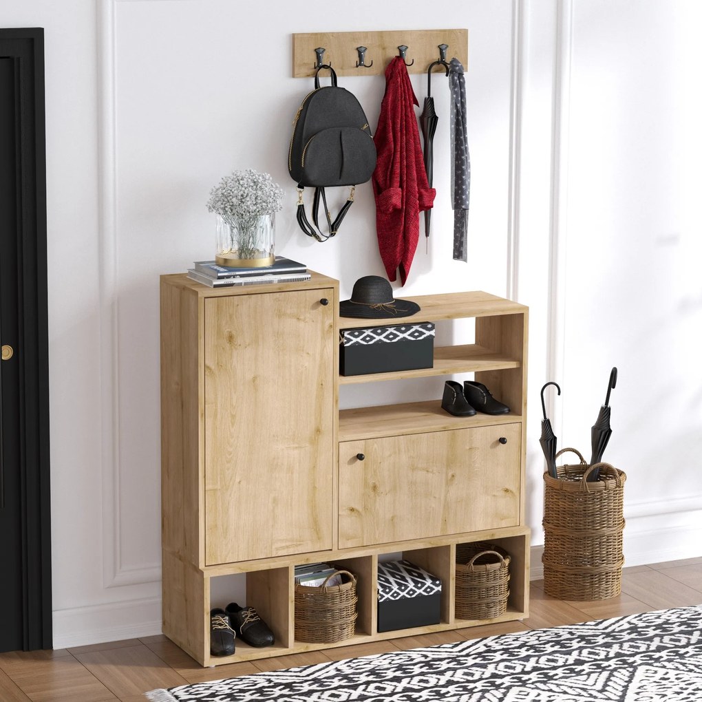 Mobilier hol Aliex 21 (stejar). 1072684