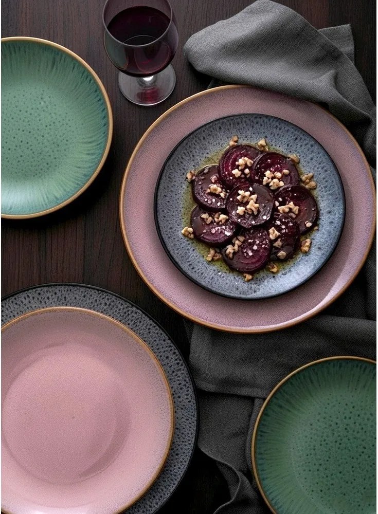 Farfurie mov adâncă din ceramică ø 20,5 cm Glaze – Orion