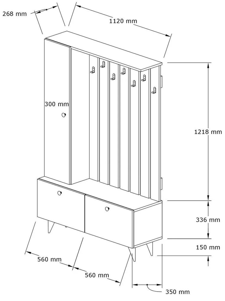Mobilier hol Ladonne (Nuc). 1089277