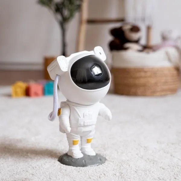 Retlux - Proiector LED pentru copii, 230 V, astronaut, 23,3 cm, cu telecomandă