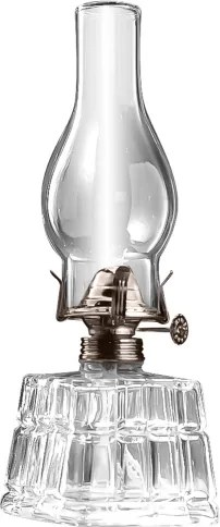 Brilagi - Lampă cu petrol MERLIN transparent/auriu/patină