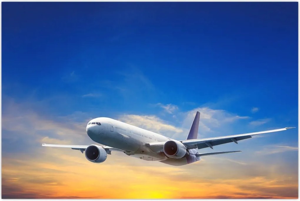 Tablou cu avion (90x60 cm)