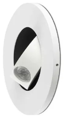 Spot incastrabil cu reader LED directionabil CLICK White