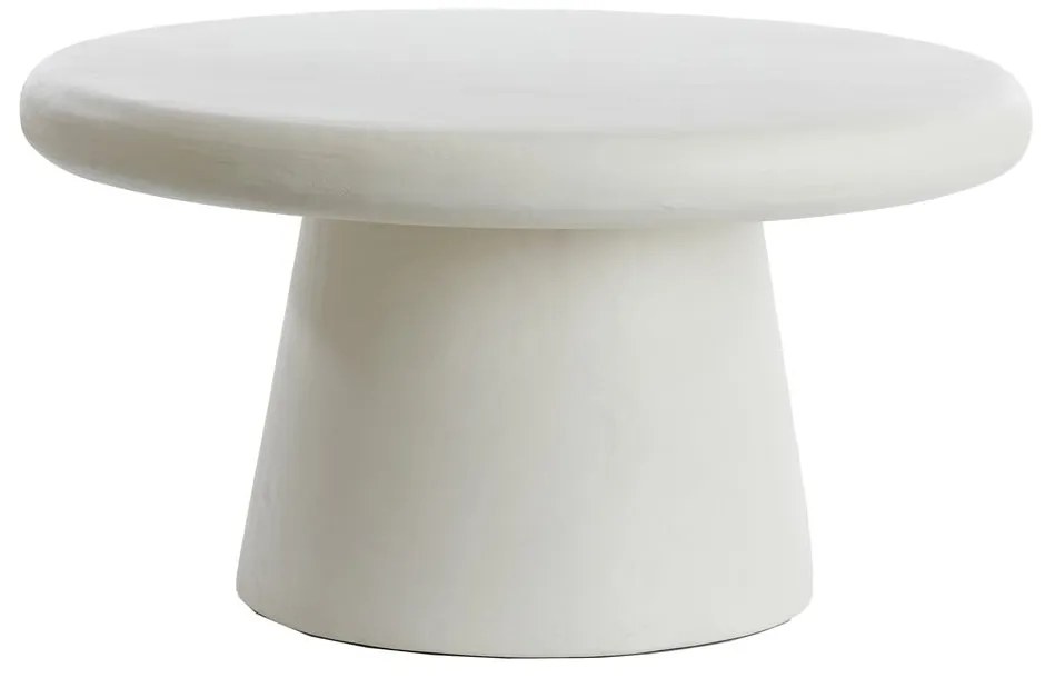 Măsuță de cafea albă rotundă ø 70 cm Kulona – Light &amp; Living