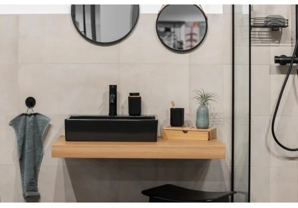 WENKO 25603100 – Organizator ALLEGRE 28x14 cm, maro