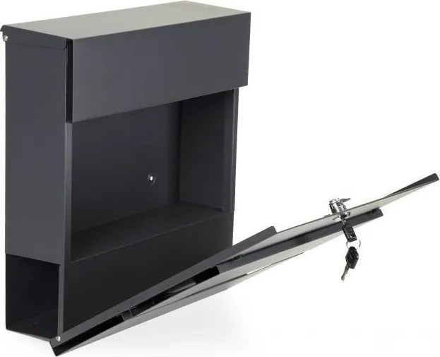 Cutie poștală în antracit