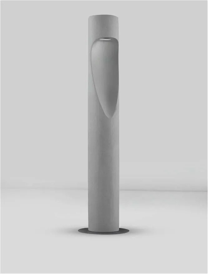 Stalp LED iluminat exterior din beton IP65 NODINO 75cm