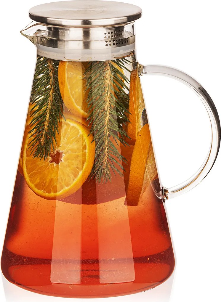 Carafă de sticlă cu capac 4Home Jug Hot&Cool,1,8 l