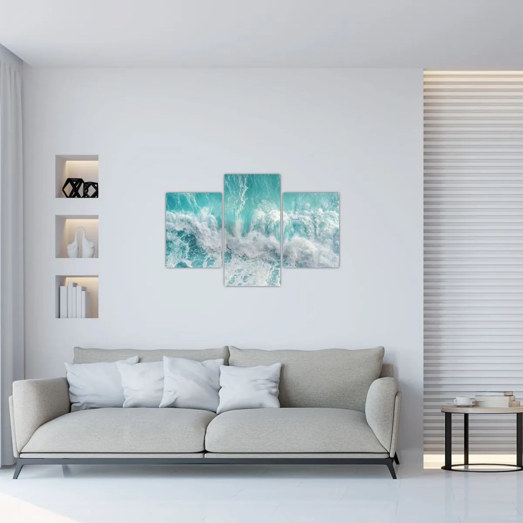 Tablou - Vedere a valurilor oceanului (90x60 cm)