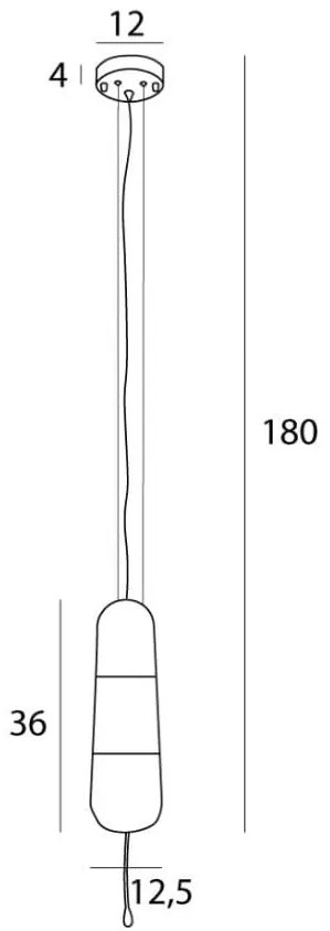 Pendul, Lustra suspendata moderna Mauri 1 Transparent