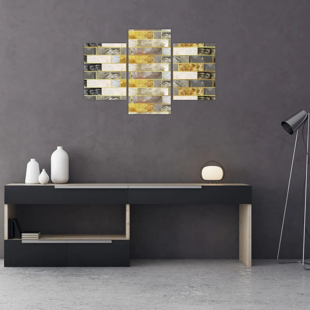 Tablou - Decor cu texturi (90x60 cm)