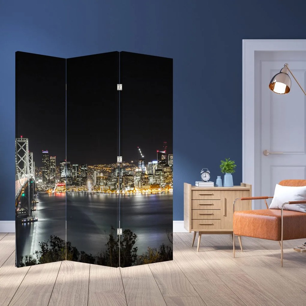 Paravan - Podul Brooklin și New York (126x170 cm)