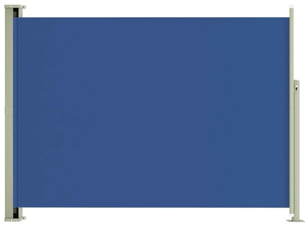 Copertina laterala retractabila terasa, albastru, 220x300 cm Albastru, 220 x 300 cm