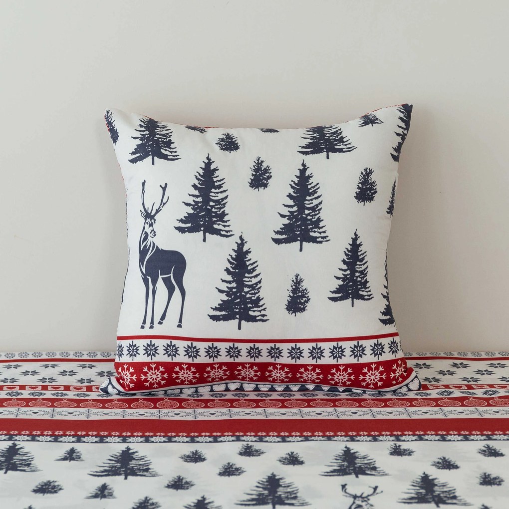 Față de pernă din microfibra TWINKLE CHRISTMAS 45x45 cm, colorat