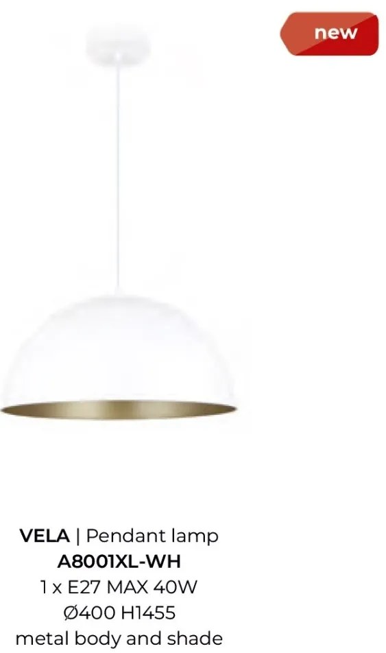 Lustra / Pendul metalic design modern VELA