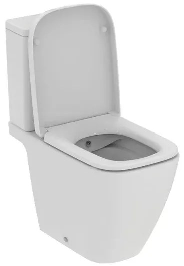 Vas WC pe pardoseala Ideal Standard i.life B cu functie bideu alb rimless