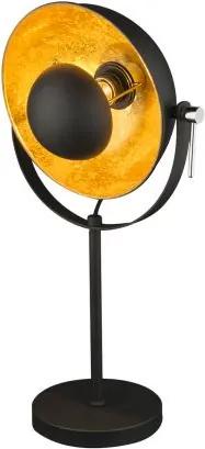 Veioza stil Retro / Lampa de masa moderna Xirena neagra