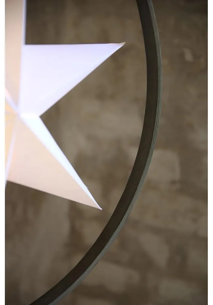 Decorațiune luminoasă albă/gri ø 50 cm Speranza – Markslöjd