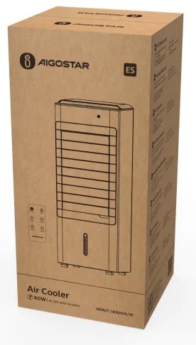Răcitor de aer Aigostar 80W/230V alb + telecomandă