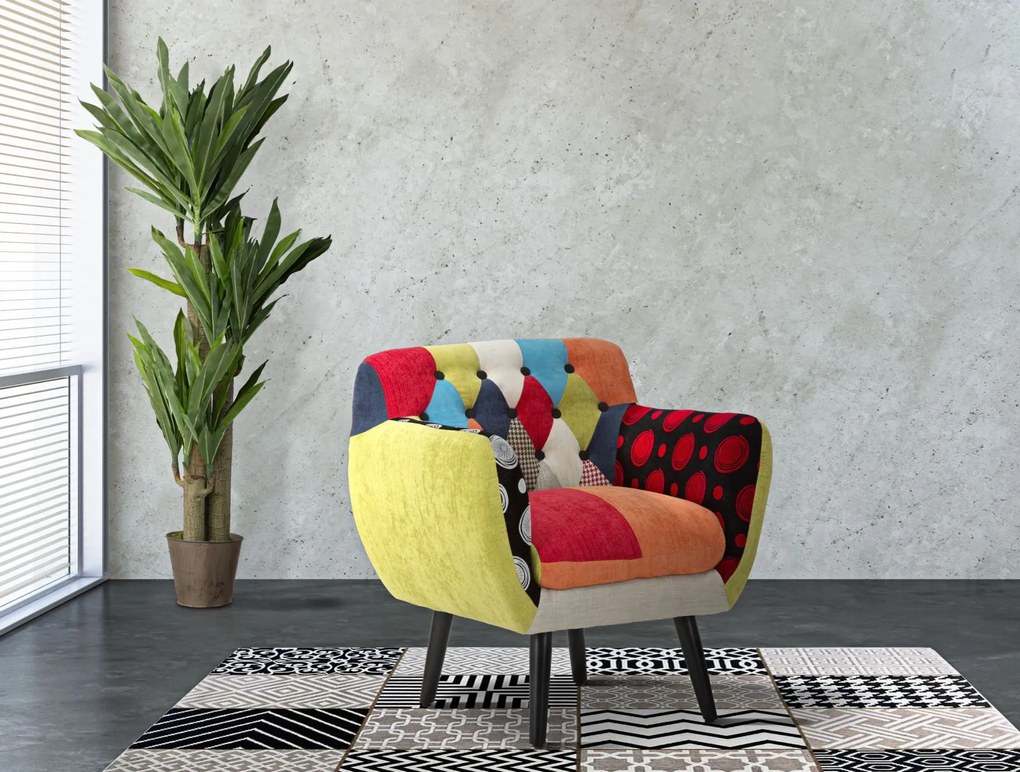 Mauro Ferretti Fotoliu Imperial cm 71X63X78 | Aosom Romania