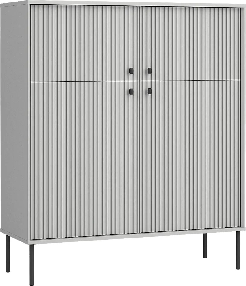 Dulap ARIS 2D2D, gri